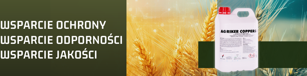 Agriker Coppersan - nawóz z miedzią i chitosanem - opakowanie 5 litrów